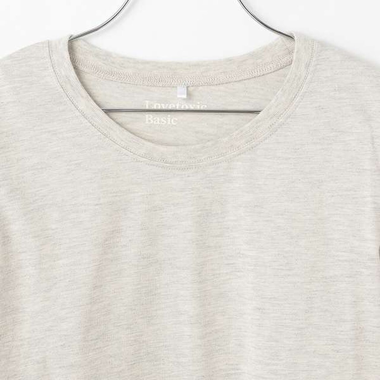 [BS] 100% Cotton Long-Sleeve T-Shirt,Black, large image number 2