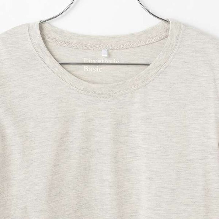 [BS] 100% Cotton Long-Sleeve T-Shirt,Black, medium image number 2