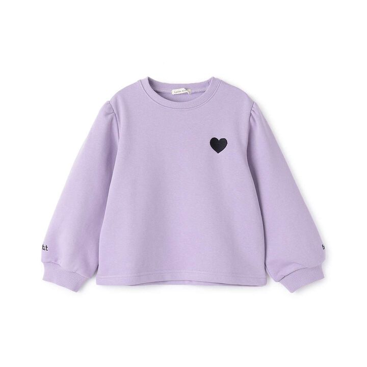 Quick-Dry Fleece Sweatshirt with Single-Point Embroidery,Smoke white, medium image number 3