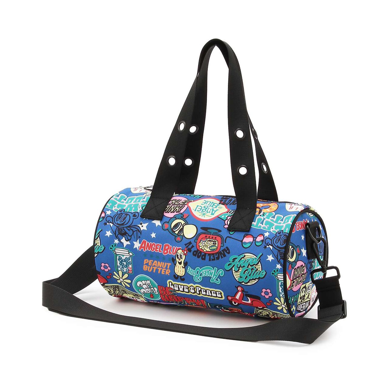 [Angel Blue] All-Over Pattern Drum Bag,Deep pink, large image number 10