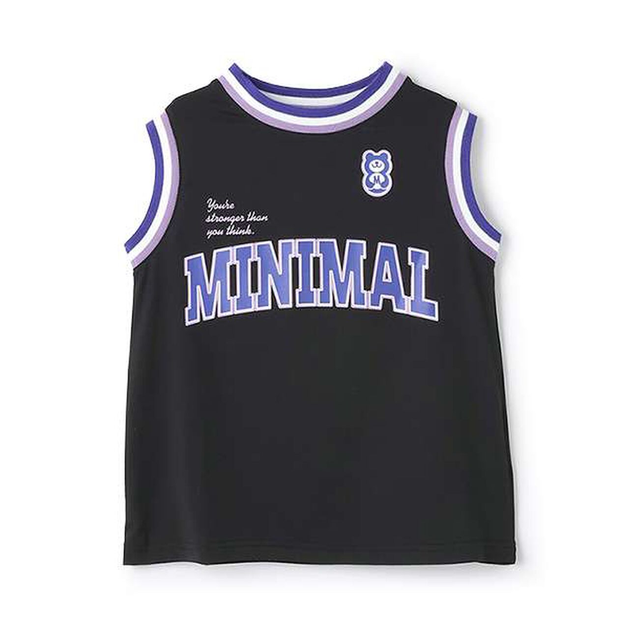 [Quick-Dry] Mesh Mini Dress,Black, large image number 0