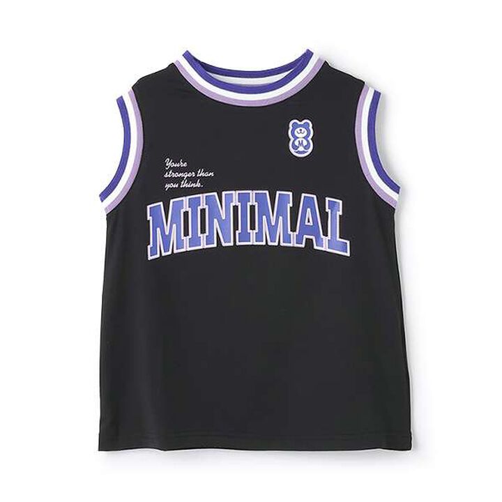 [Quick-Dry] Mesh Mini Dress,Black, medium image number 0