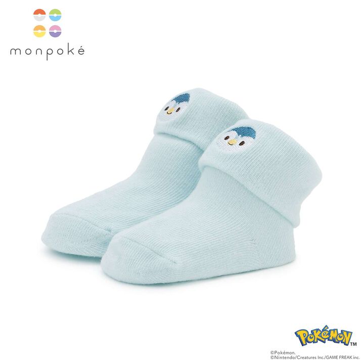 [Monpoke] Motif Socks,Light blue, medium image number 0