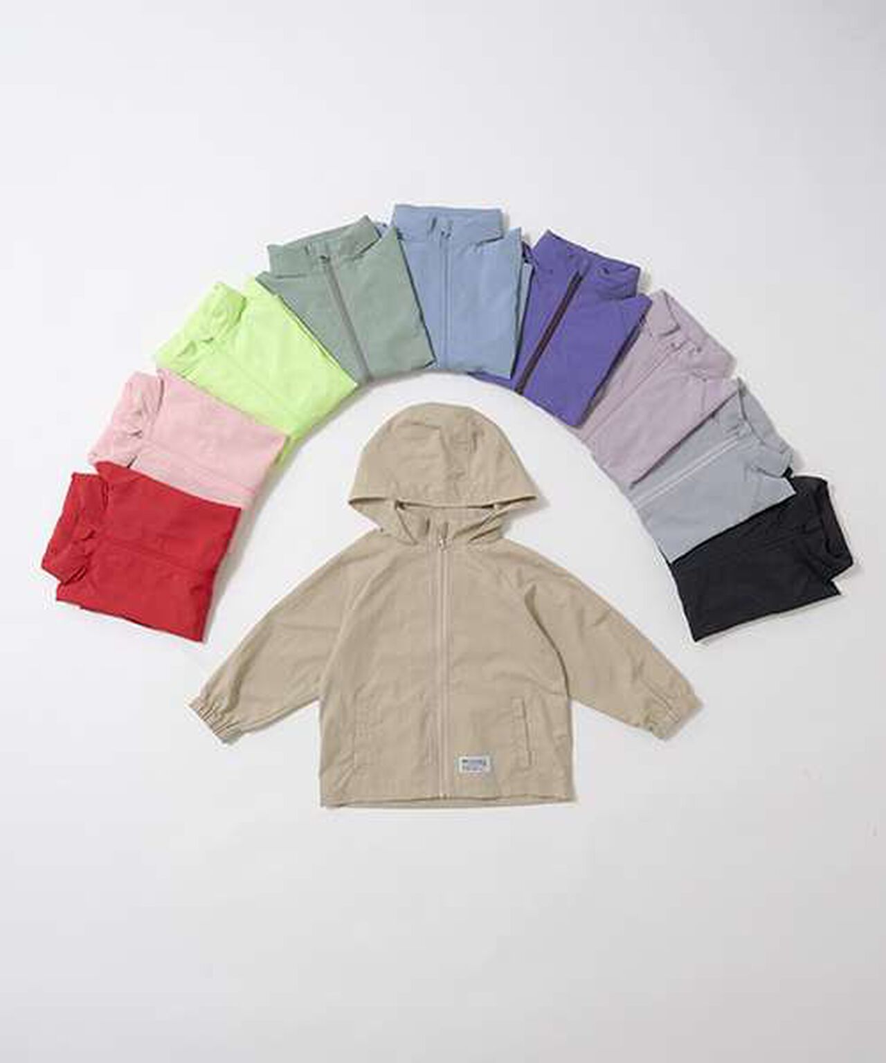 [Water-Repellent] Mountain Parka with Storage Bag,Black, large image number 1