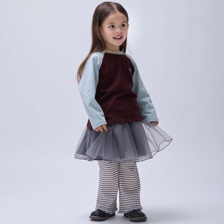 2WAY Tiered Skirt Convertible into Tunic,Charcoal gray, medium image number 5