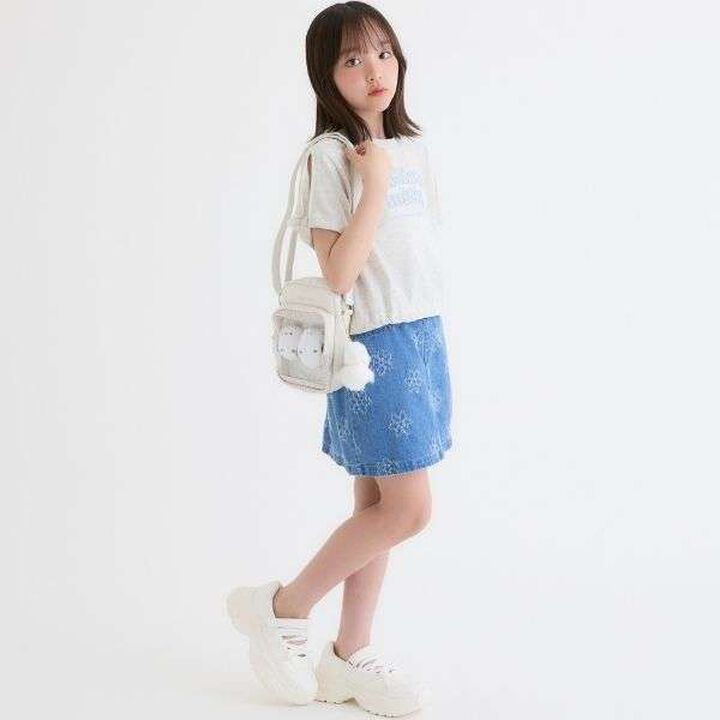 PU Checkered Shoulder Bag,Black, medium image number 4
