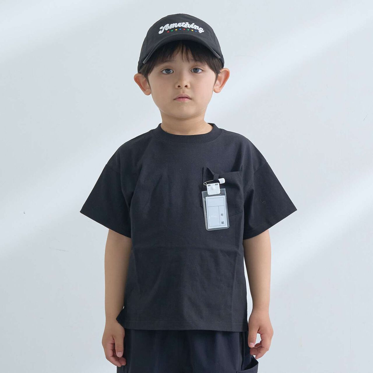 [Stain Resistant, Quick Dry & UV] Comfortable Jersey Loose Fit Basic T-Shirt with Easy Name Tag Attachment,Light green, large image number 3