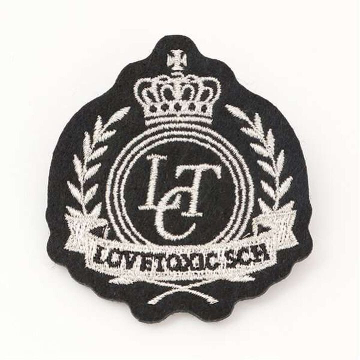 [Graduation Attire] Emblem Jacket and Shorts Outfit Set,Gray, medium image number 9