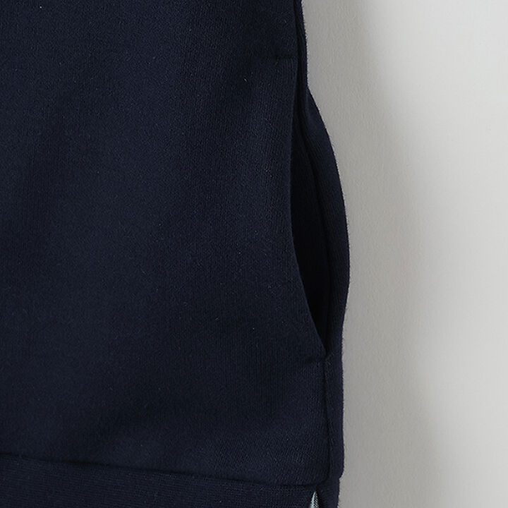 Sailor Collar Check Pleats Docking Dress,Navy, medium image number 2