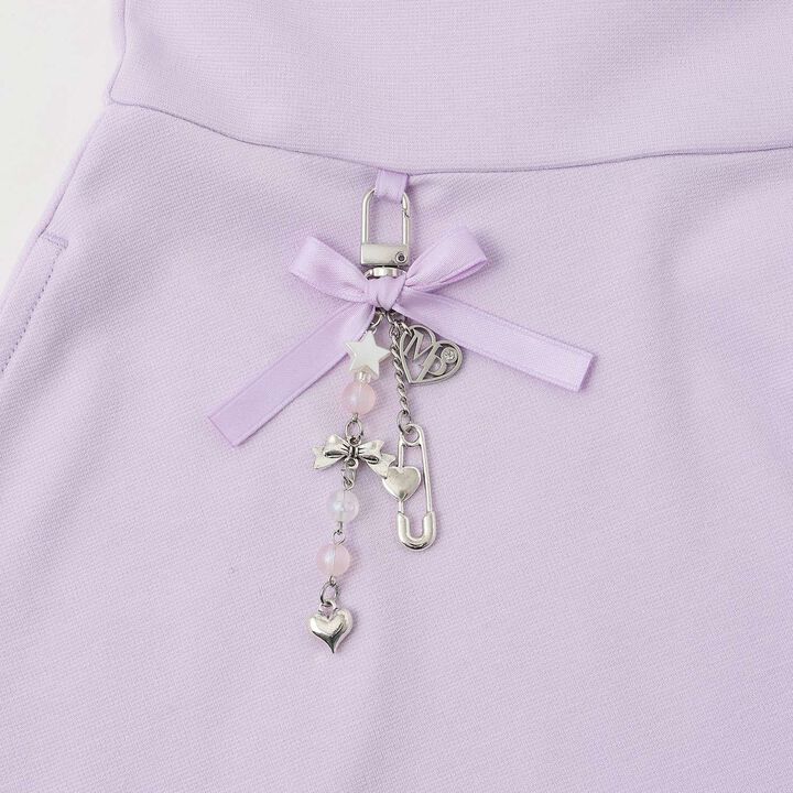 Short-Sleeve Parka One-Piece Dress with Animal Ears Charm,Turquoise, medium image number 9