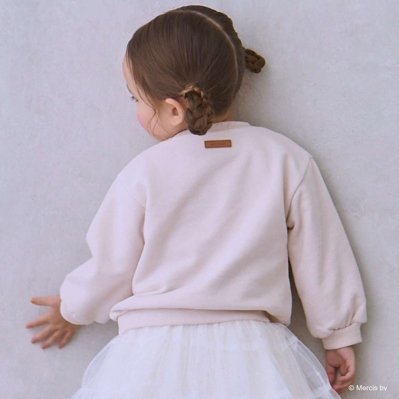 [Miffy] Motif Sweatshirt,Black, large image number 2