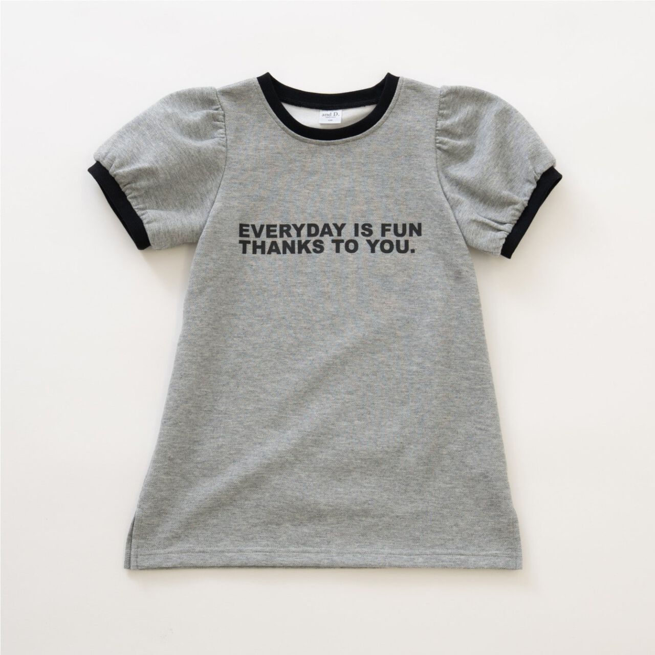 Pique Ringer One-Piece Dress,Top gray, large image number 11