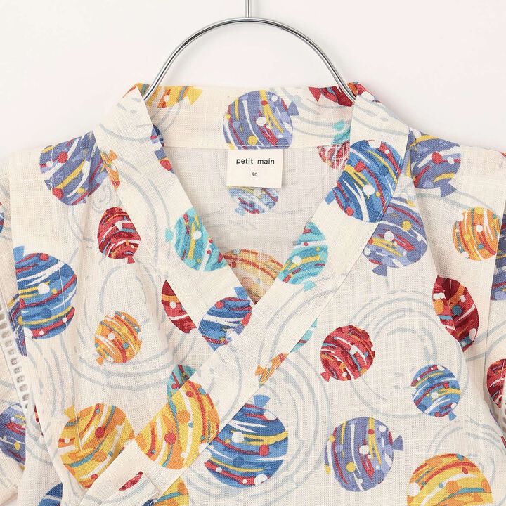 [Easy Wear] Boys Assorted Jinbei,Pearl white, medium image number 13