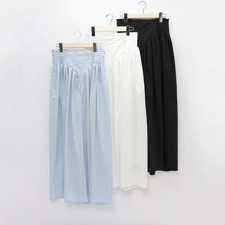 [LADIES] Wide Pants,Off white, medium image number 9