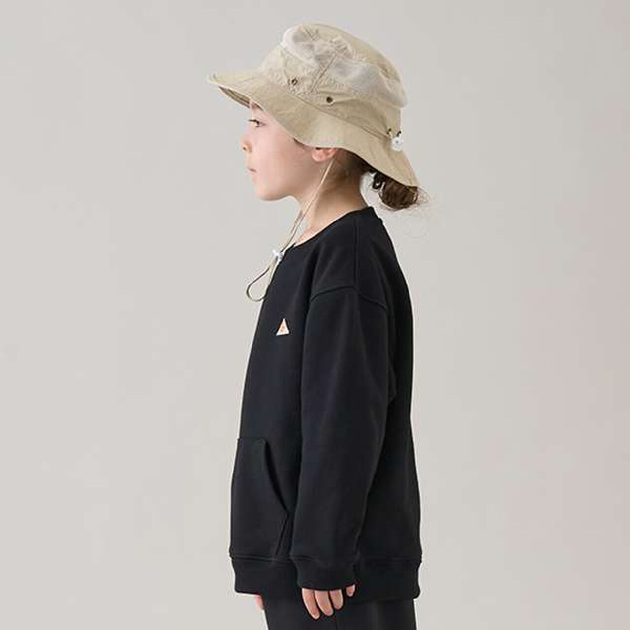 [KELTY] Fleece Sweat Pullover,Black, large image number 1