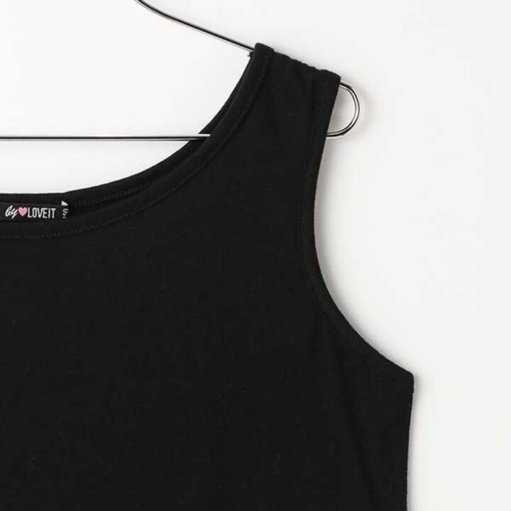 W Ribbon Lace T-Shirt Set,Black, medium image number 10