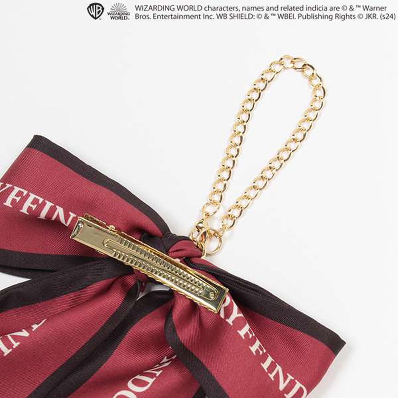 [Harry Potter] Scarf Ribbon Charm,Yellow, large image number 5