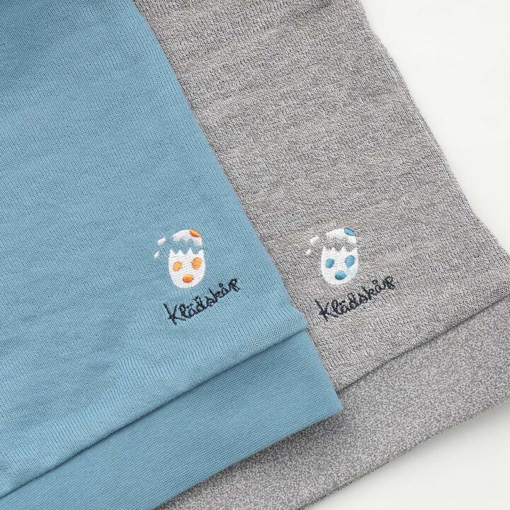 [Restock] Dinosaur Embroidery Sleeve Line Long-Sleeve T-Shirt,Gray, medium image number 6