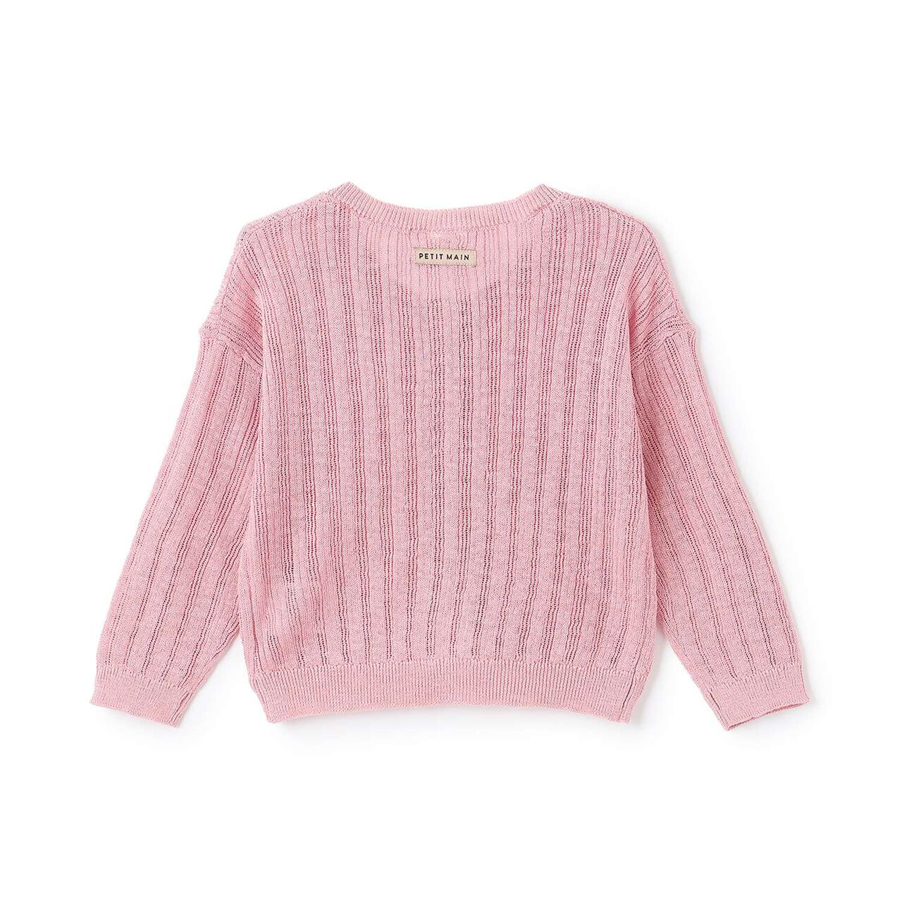 Sheer Cardigan,Cherry Pink, large image number 10