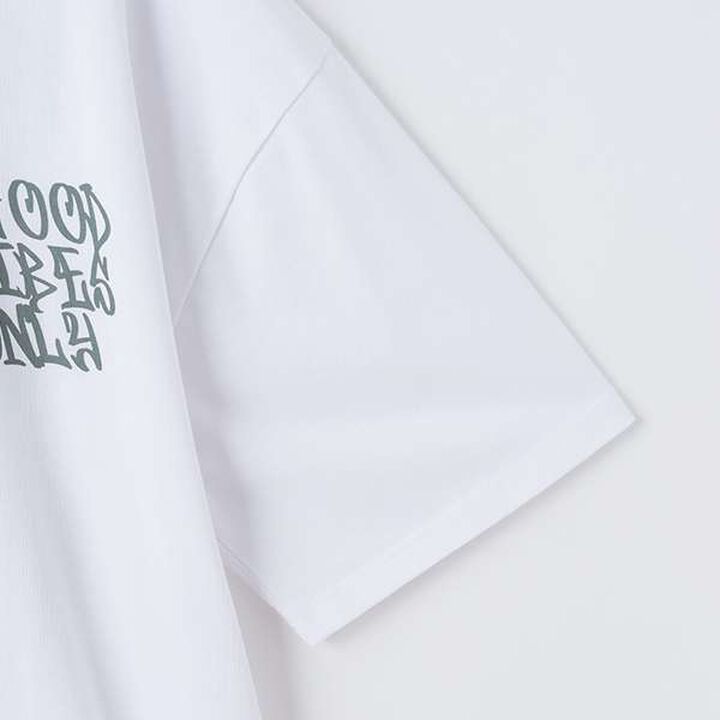 [Cool Touch] High Cool Cotton Dog Print Short Sleeve T-Shirt,Blue, medium image number 7