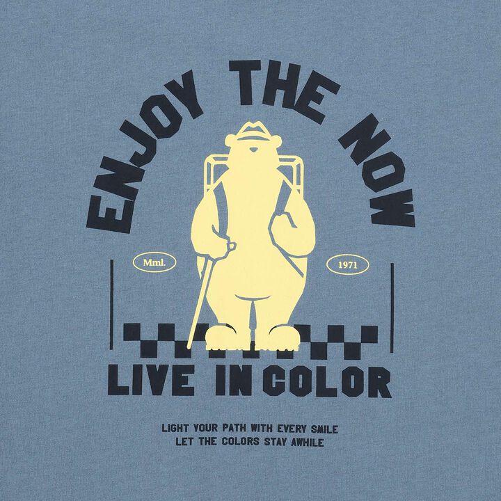 Cob Master Assorted Logo Print Long Sleeve T-Shirt,Moss green, medium image number 3