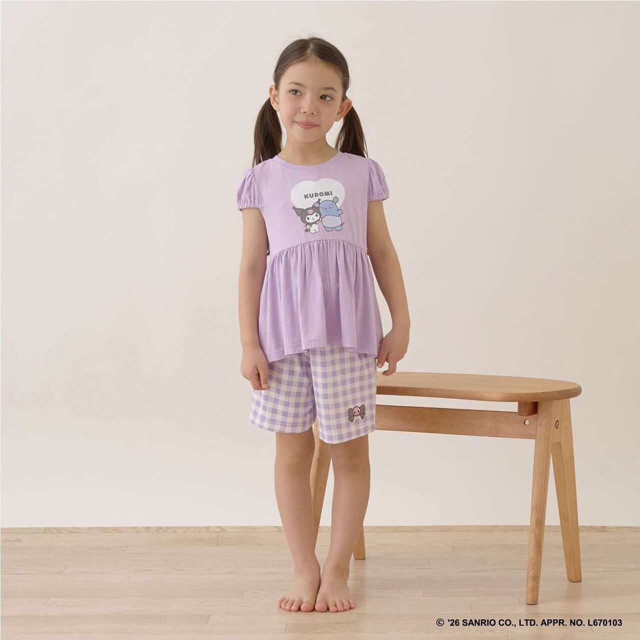 [Sanrio Characters] Cool Touch Pajamas [Either Way Is Fine] &ndash; Refreshingly Soft,Lavender, large image number 0