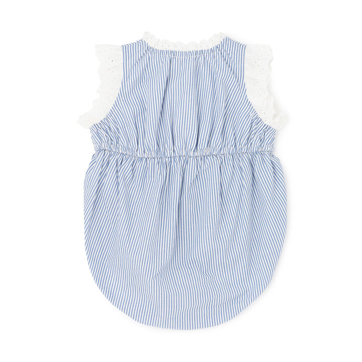 Link Cotton Lace Overalls,Ivory, medium image number 5