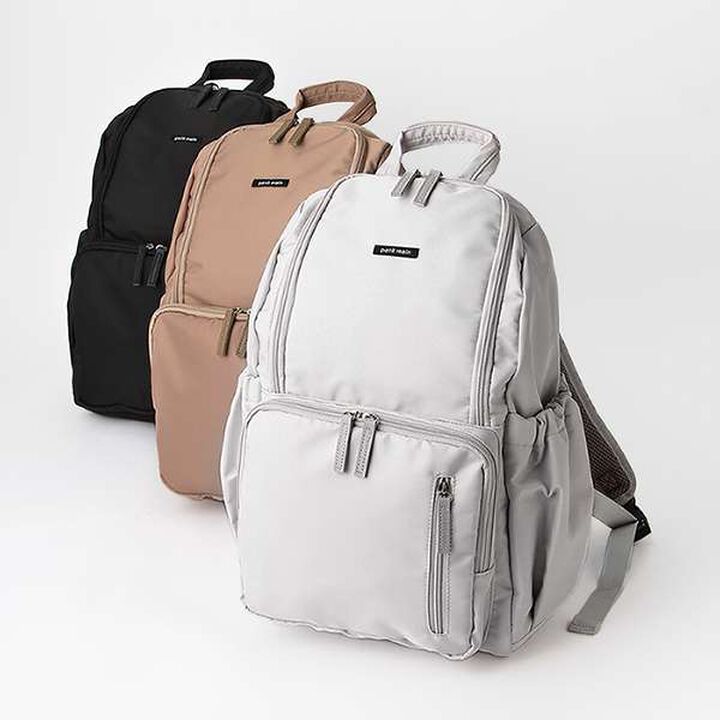 [Web Exclusive] Parent Support Backpack [L Gray],Light gray, medium image number 4