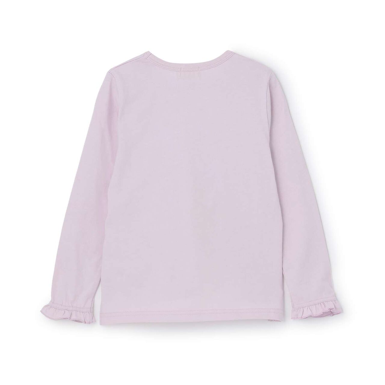 Ballet Motif Long-Sleeve T-Shirt,Off white, large image number 1