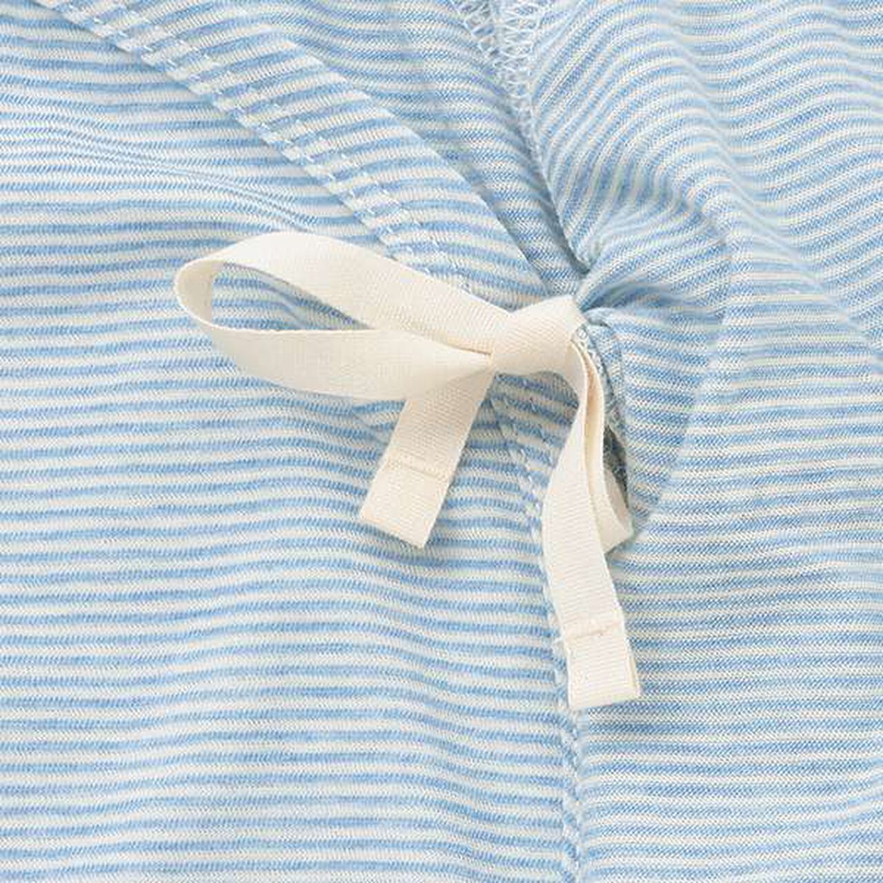 Polar Bear Stripe Newborn Wear,Blue, large image number 5