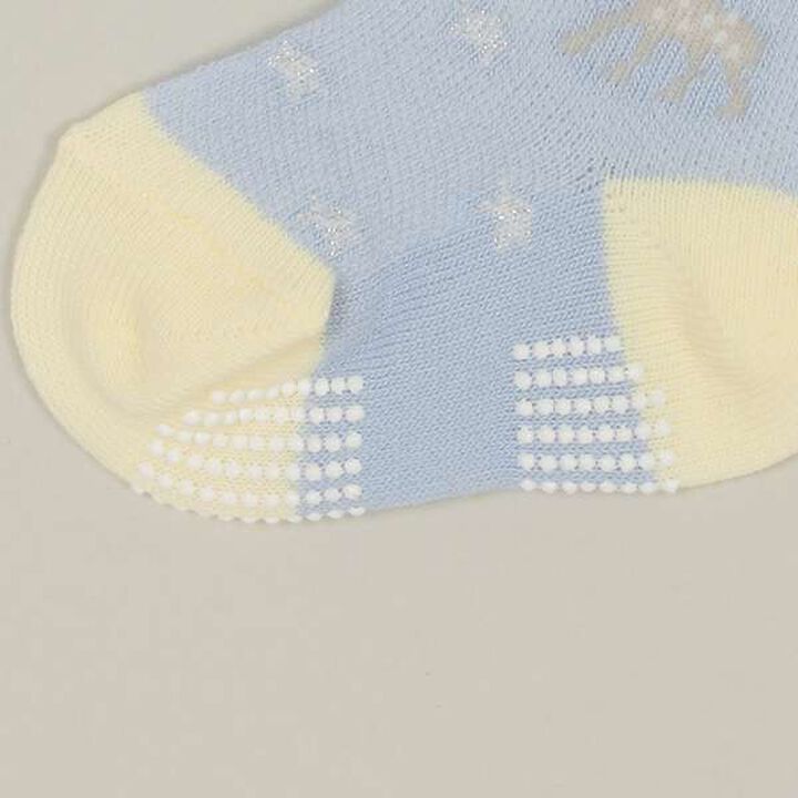 Star Sophie Crew Socks [Made in Japan],Blue, medium image number 2