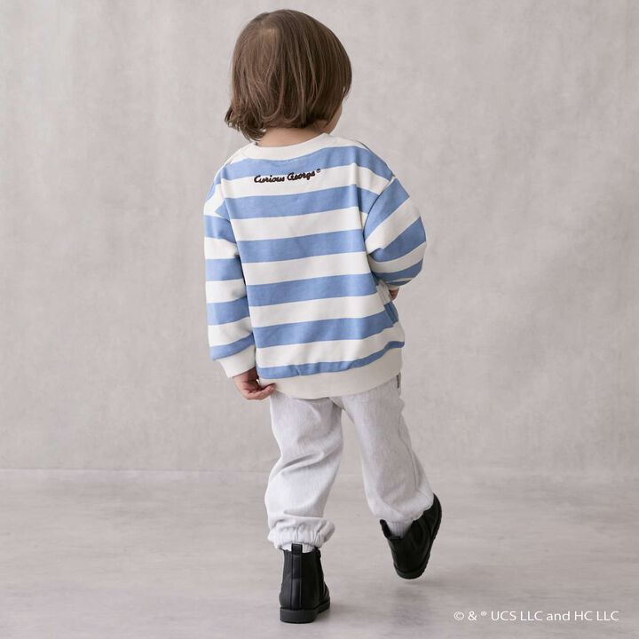 Curious George Cut Long Pants,Green, medium image number 1