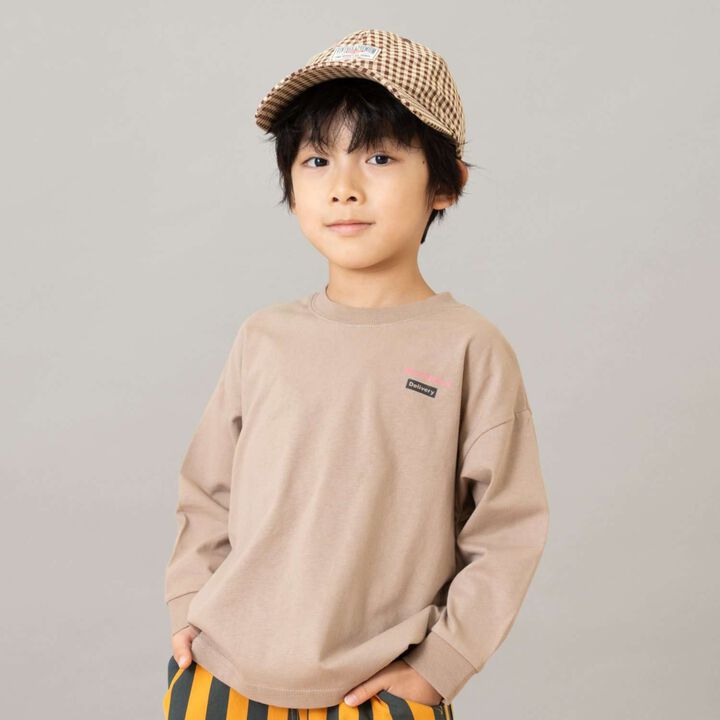 100% Cotton 365D. OFUZAKE Pattern Long Sleeve T-Shirt,Purple, medium image number 4