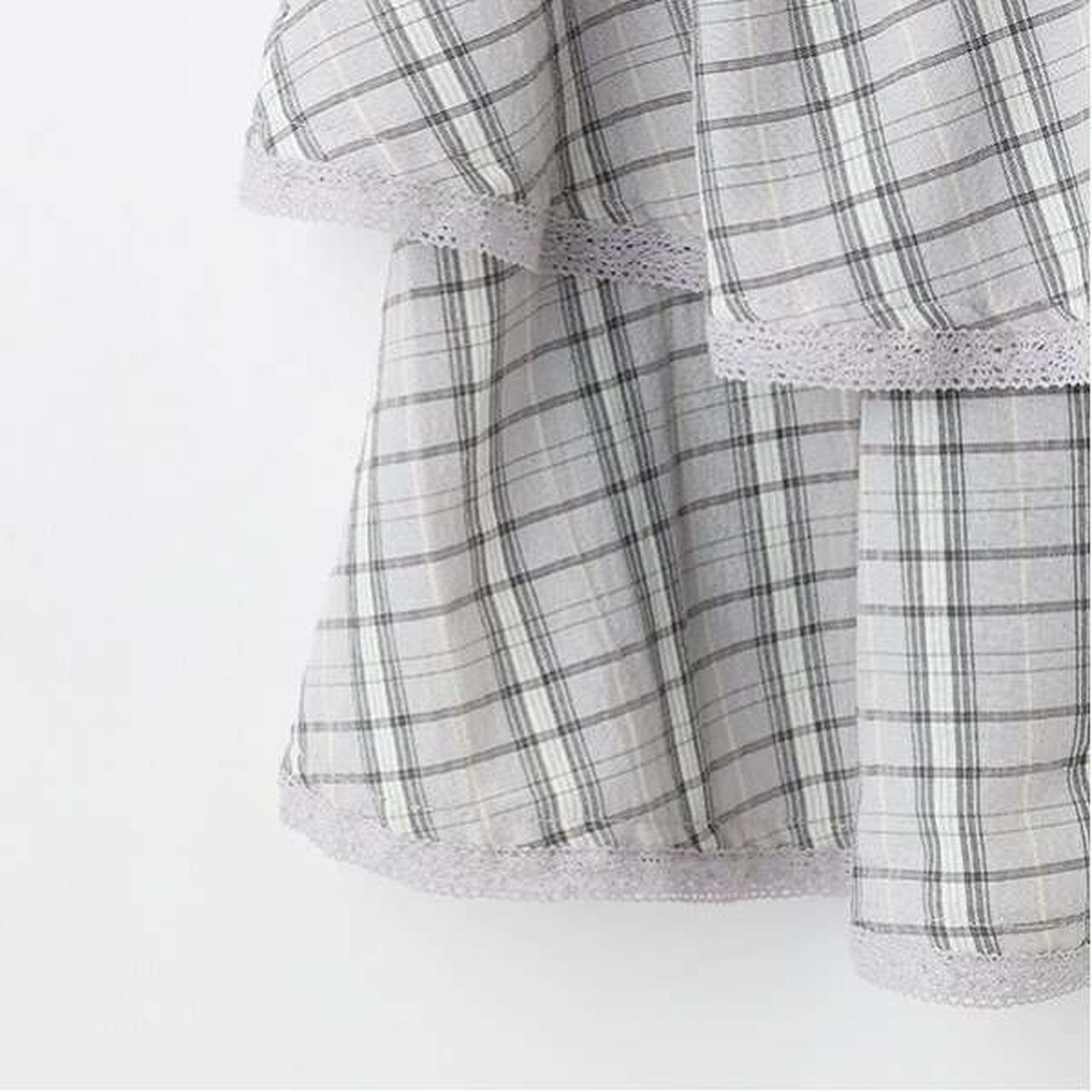 Tiered Frill Skirt with Shorts,Gray, large image number 25