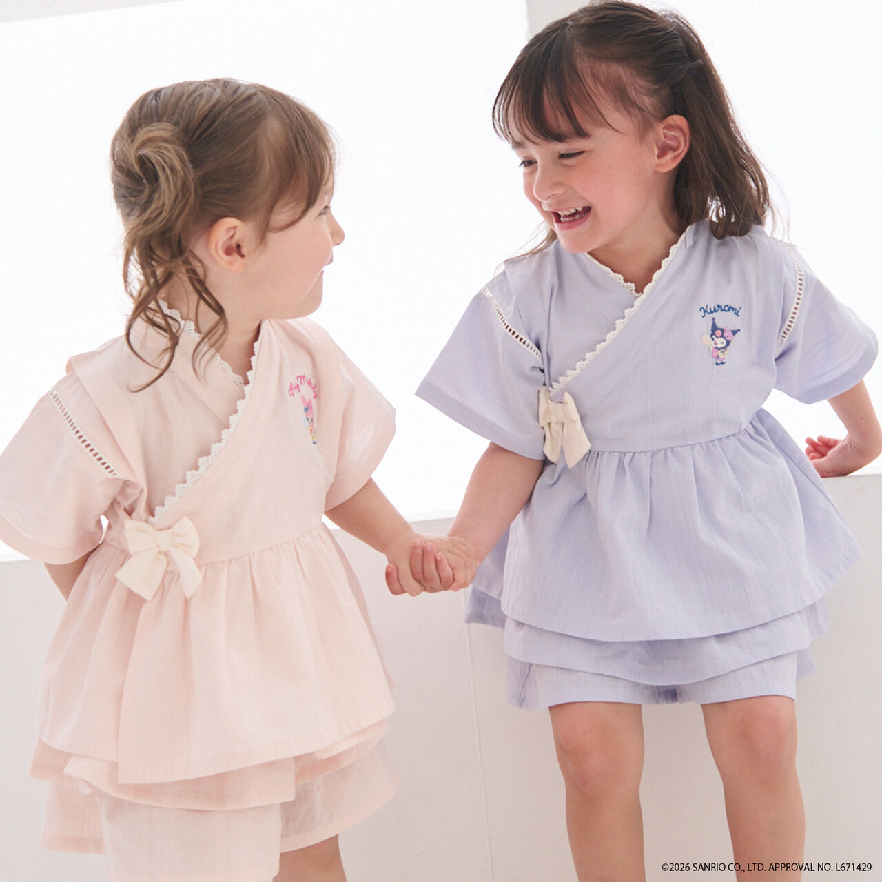 [Sanrio Characters] Peplum Frill Jinbei,Lilac, large image number 3