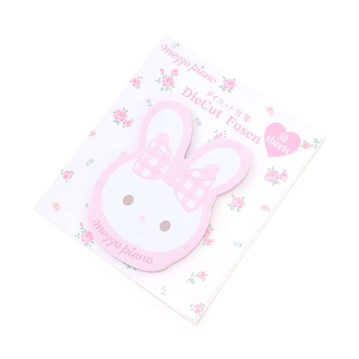 [mezzo piano Adults] Rabbit & Heart-Shaped Sticky Notes,, medium