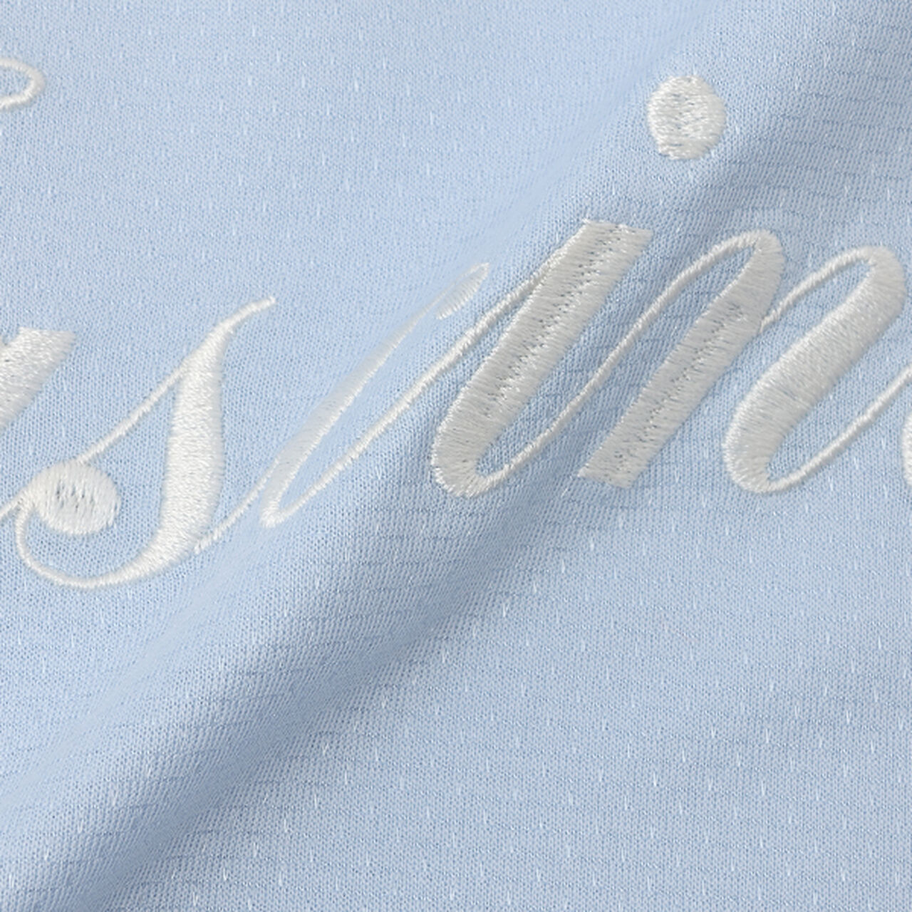 [UV Protection & Cool Touch] Collared Top,Sax blue, large image number 10