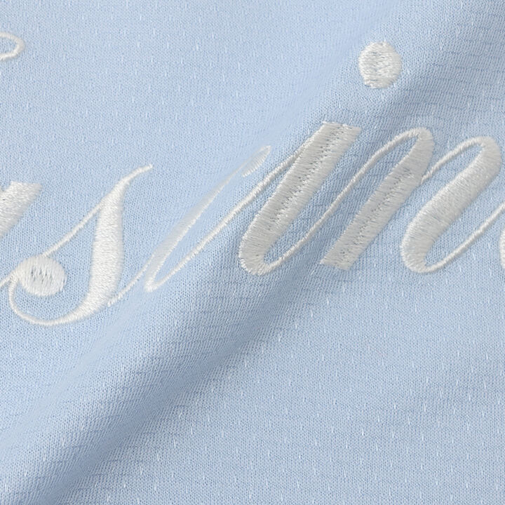 [UV Protection & Cool Touch] Collared Top,Sax blue, medium image number 10