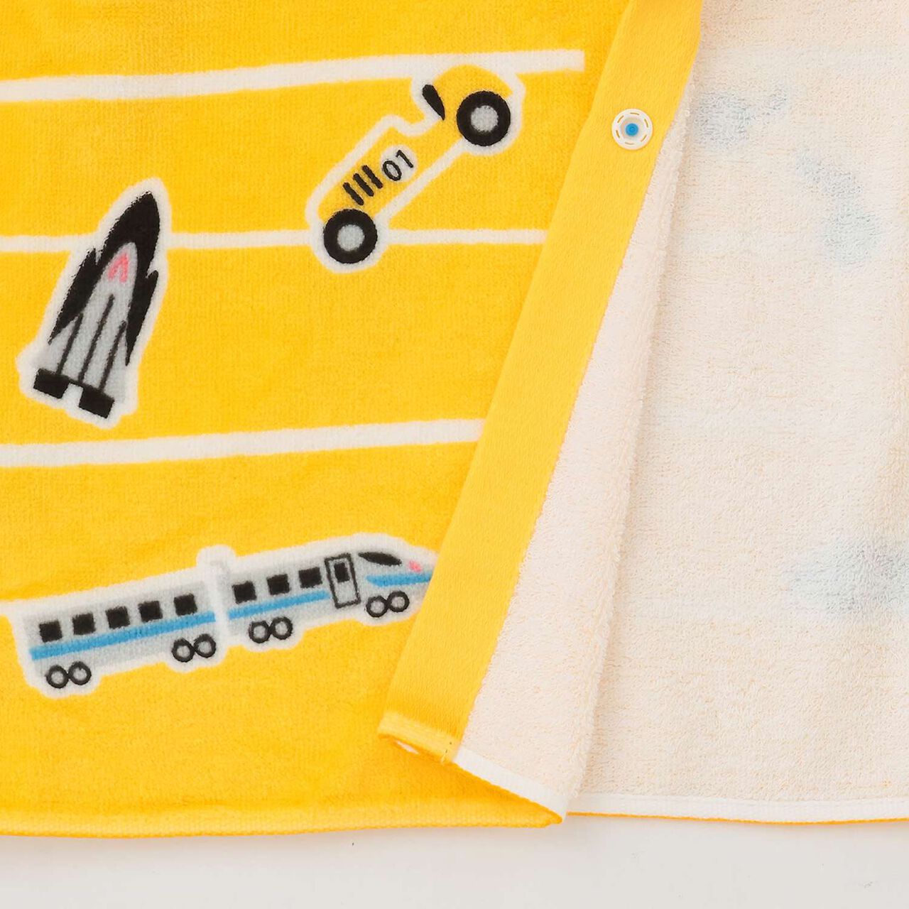 [SWIM] Vehicle Pattern Changing Towel,Yellow, large image number 4