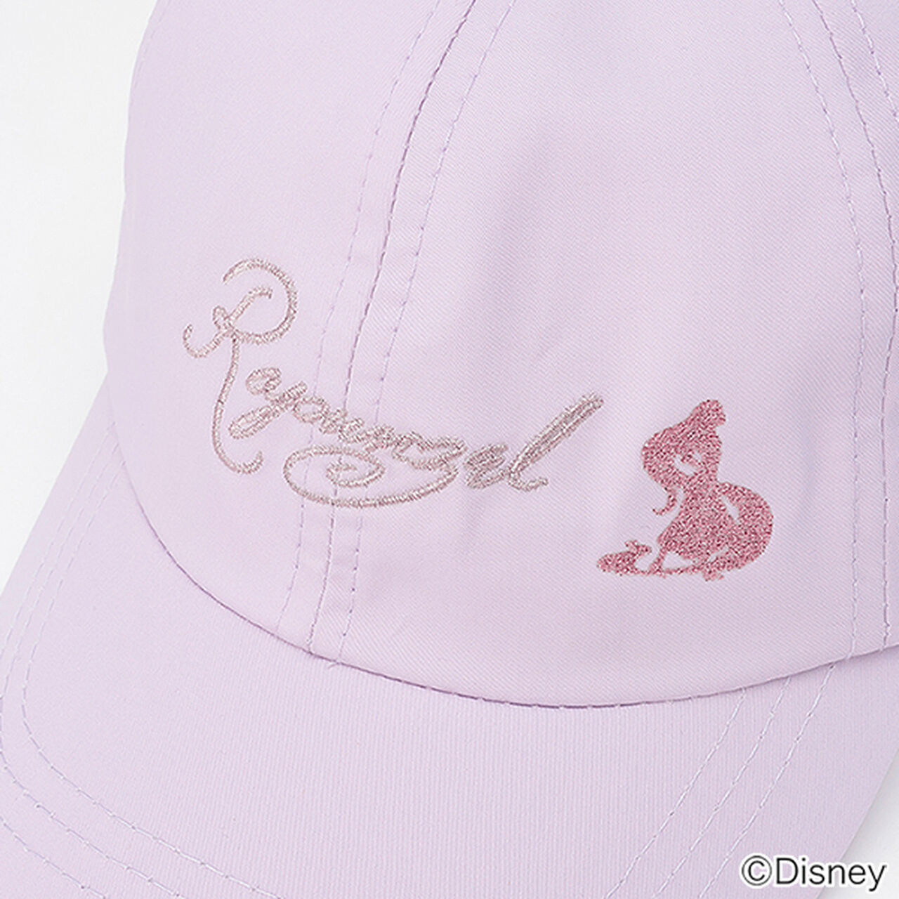 [Disney] Embroidered Back Ribbon Cap,Ivory, large image number 5