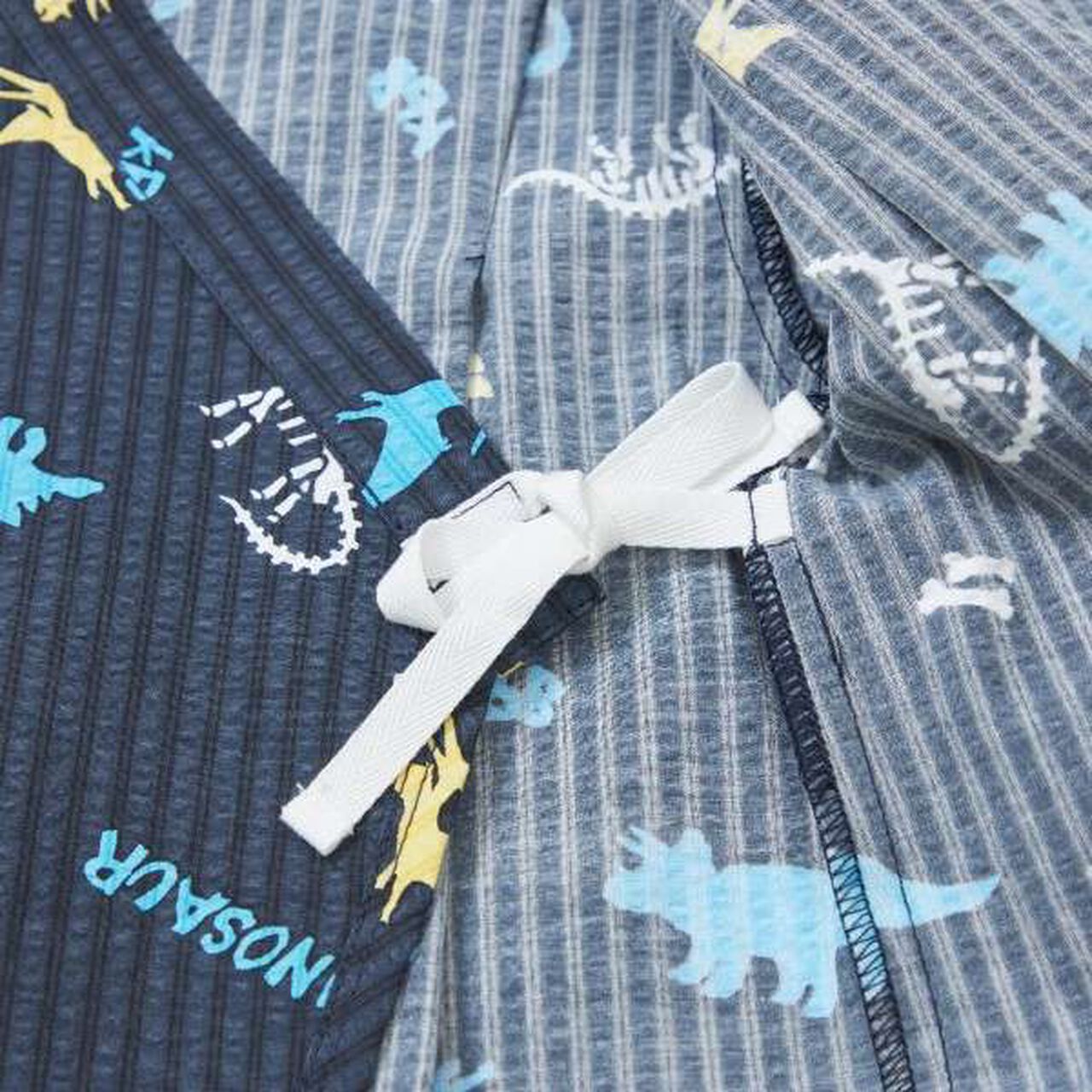 KP Boy Dinosaur Print Jinbei All (Free),Navy, large image number 3