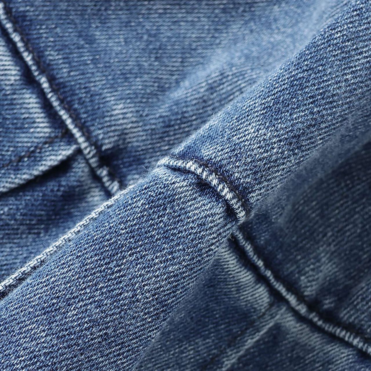 Pleated Skirt with Belt & Inner Pants Set,Blue, large image number 7