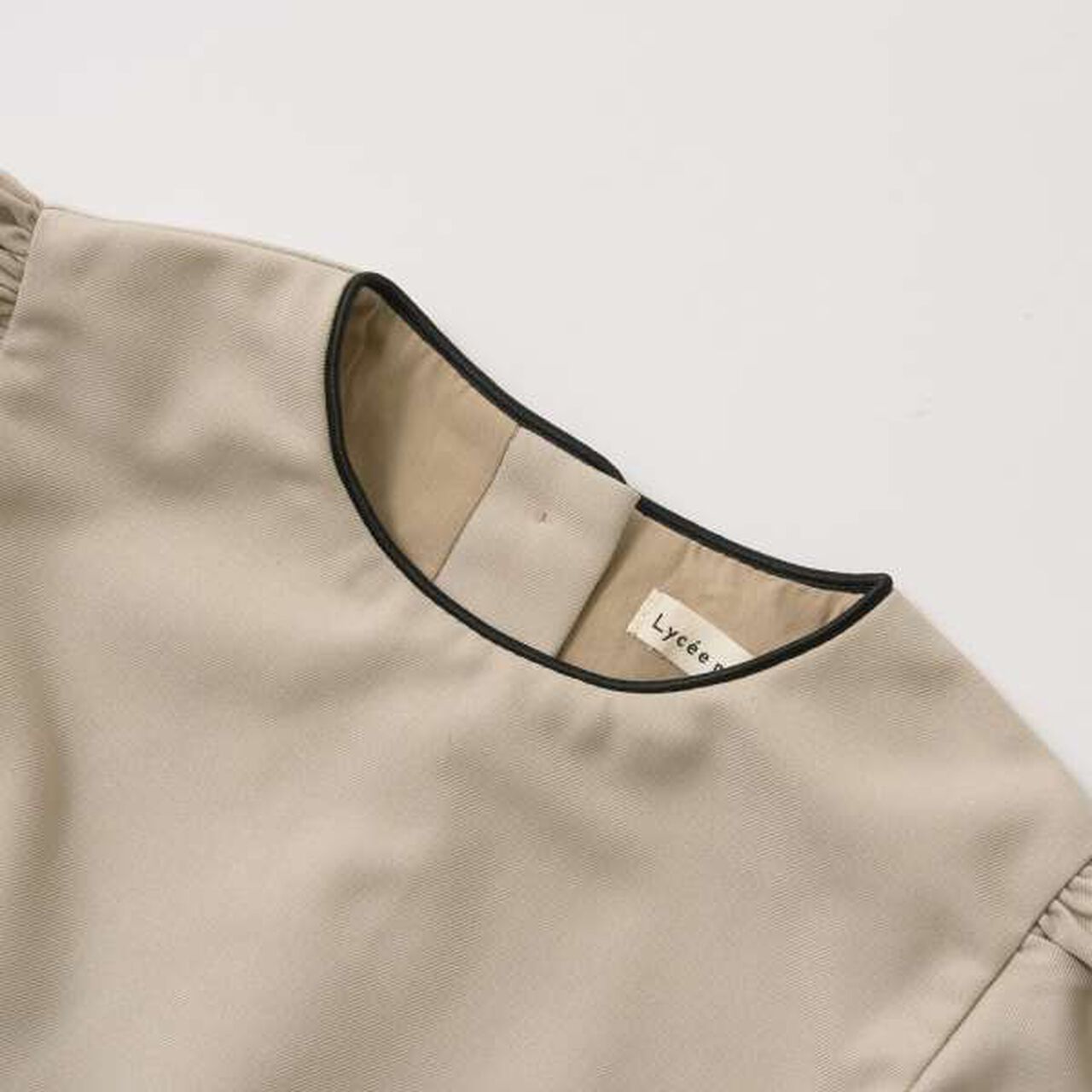 Removable Collar Occasion One-Piece Dress,Gray, large image number 16