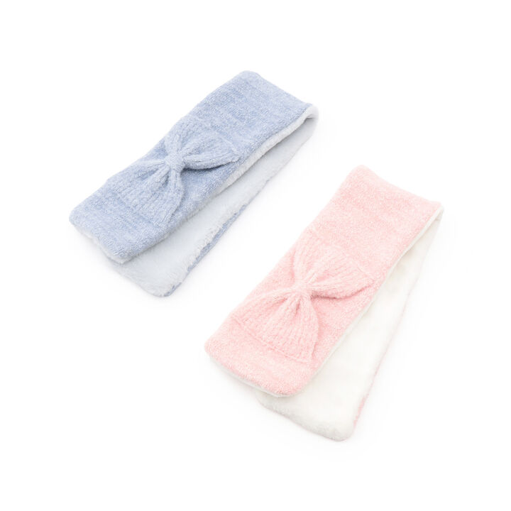 Loop Yarn Scarf,Light pink, medium image number 4