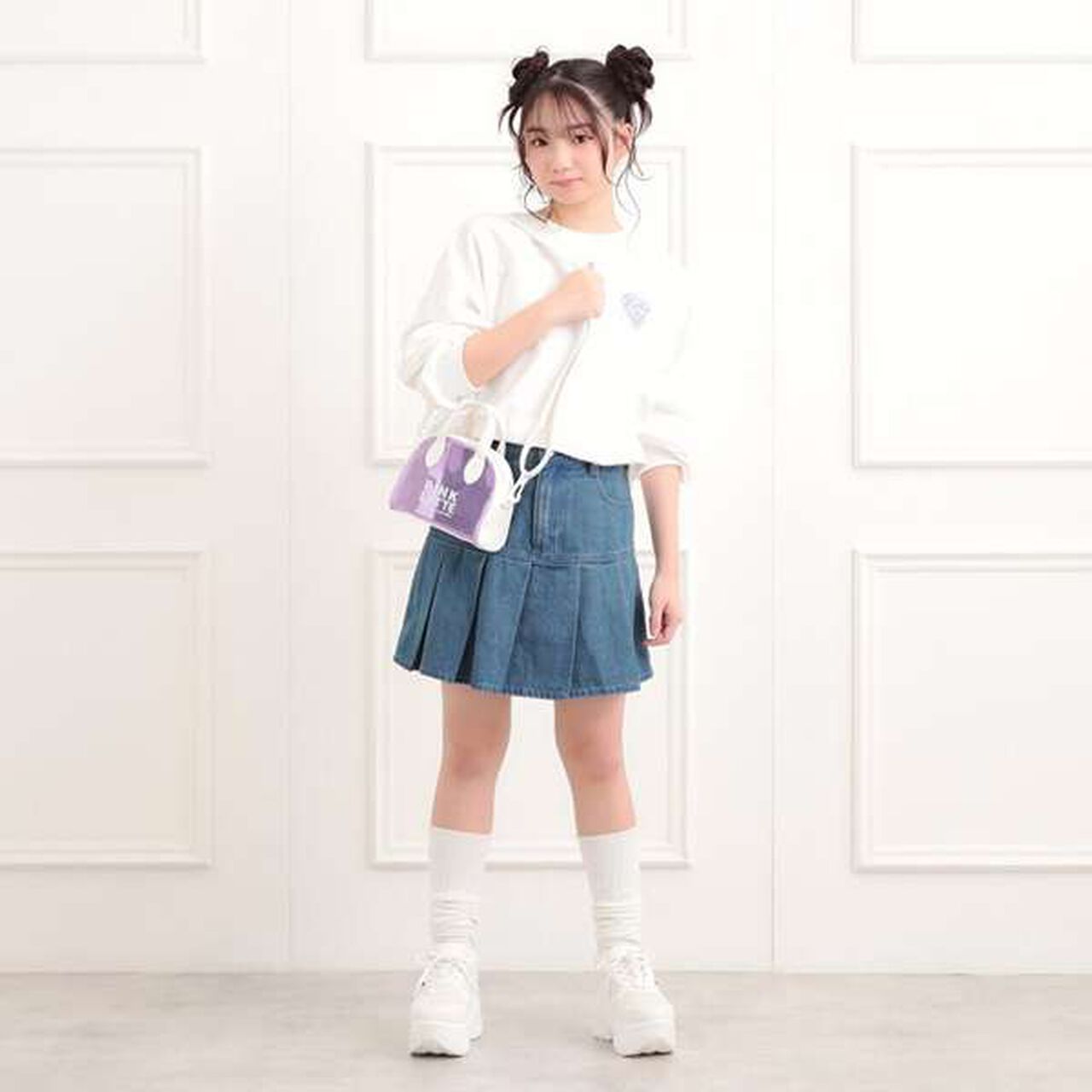 Mini Boston Bag,Black, large image number 11