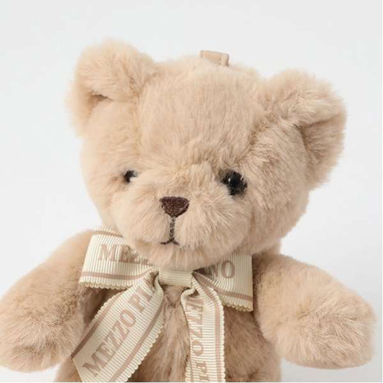 Bear Plush Toy Pass Case,Light beige, large image number 9