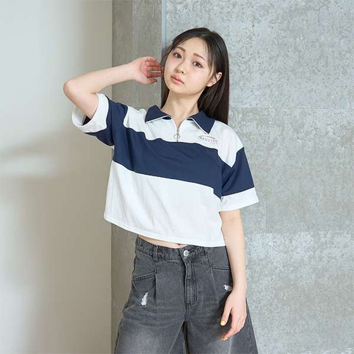 [LTXC] Quick-Dry Half Zip,Off white, medium image number 0