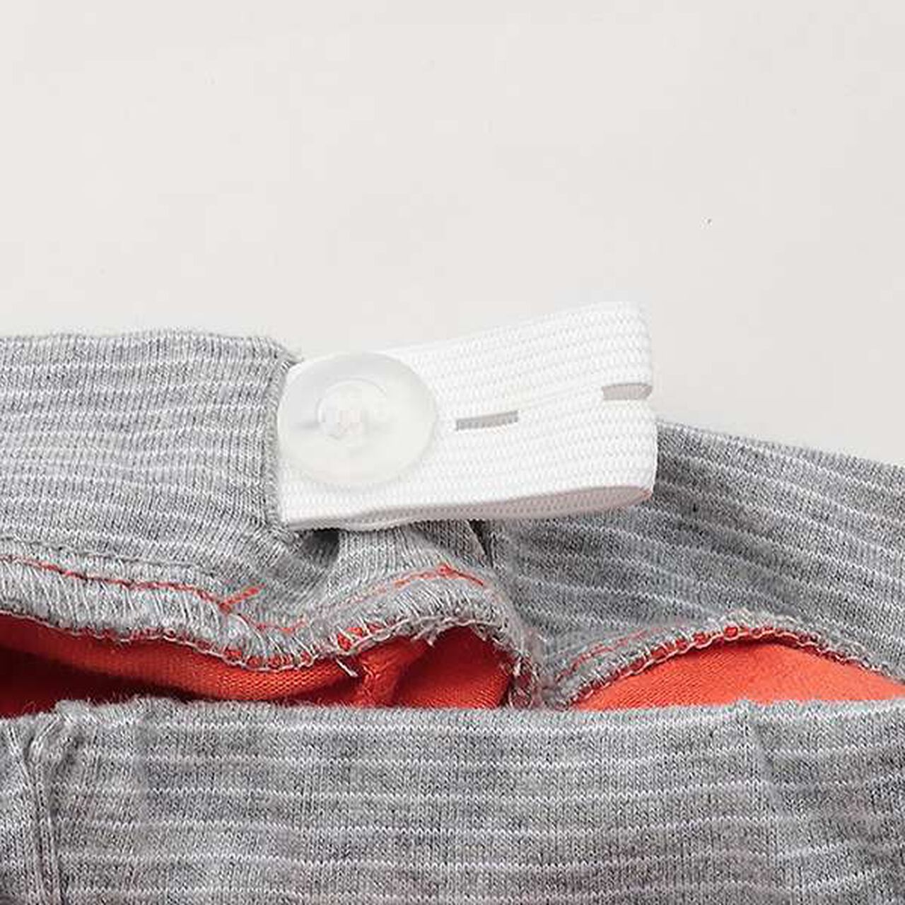 [Restock] Dinosaur Cuffed 6/10 Length Cut Pants,Red, large image number 3