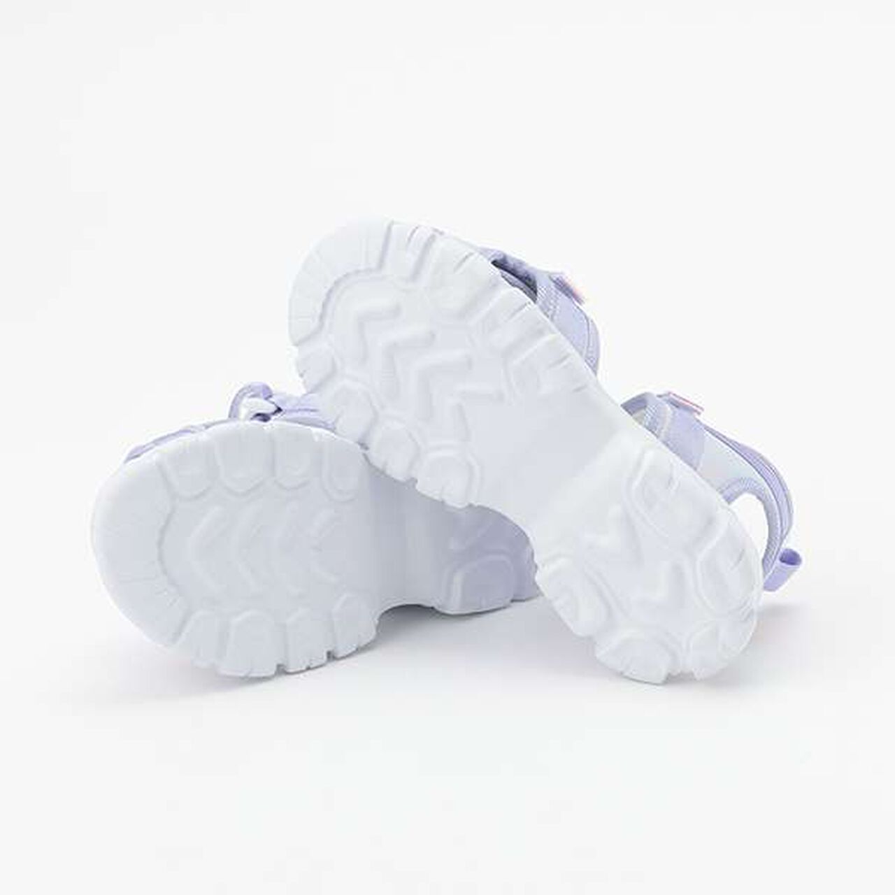 Platform Sports Sandals,White, large image number 10