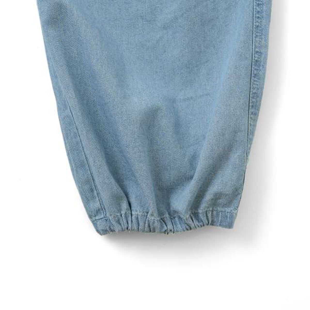Light Denim Wide Cargo Pants,Deep blue, large image number 5